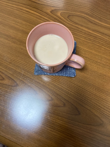 豆乳で美味しくいただきました♪
素敵なレシピありがとうございます(^^)