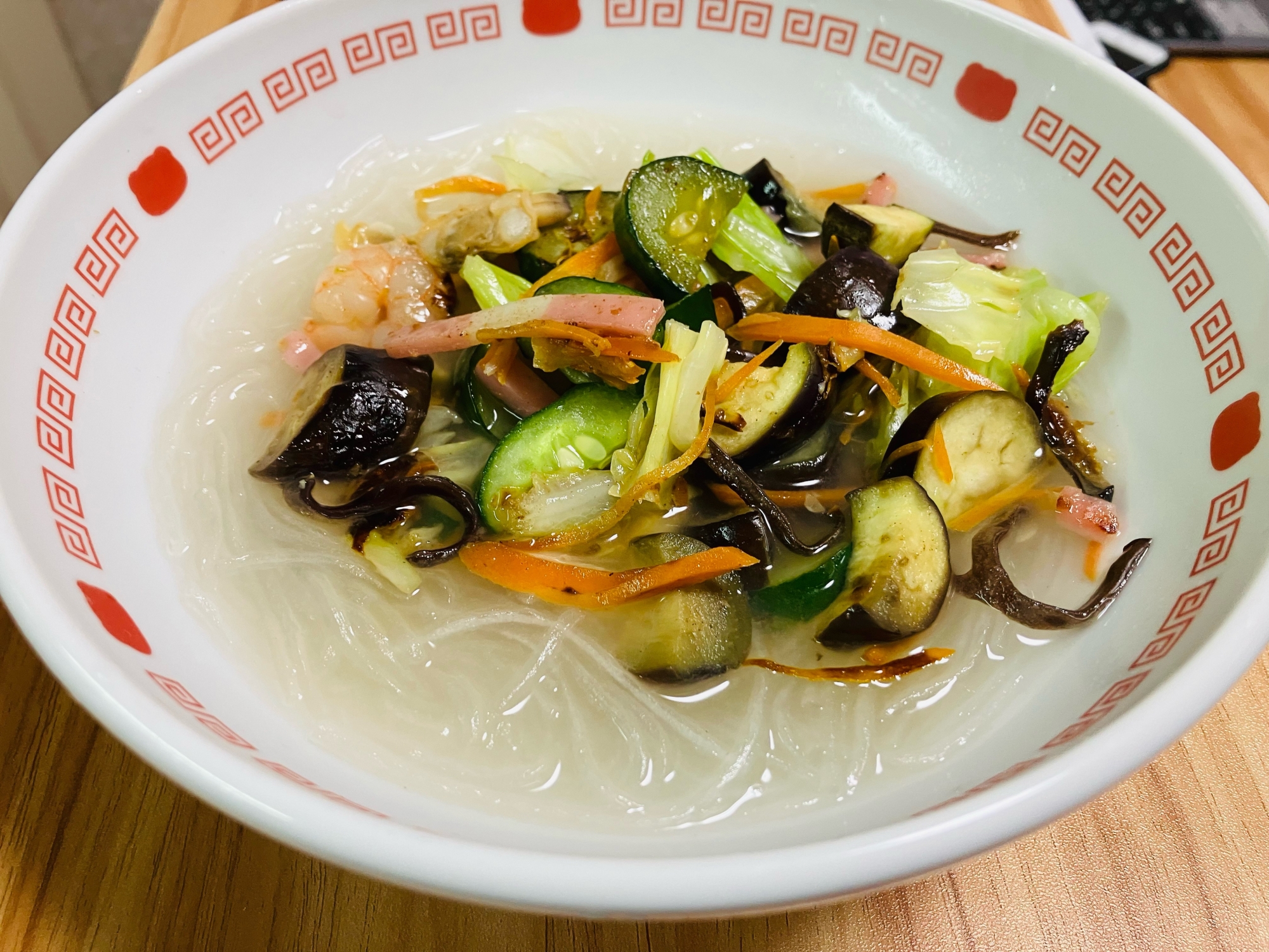 夏野菜の太平燕