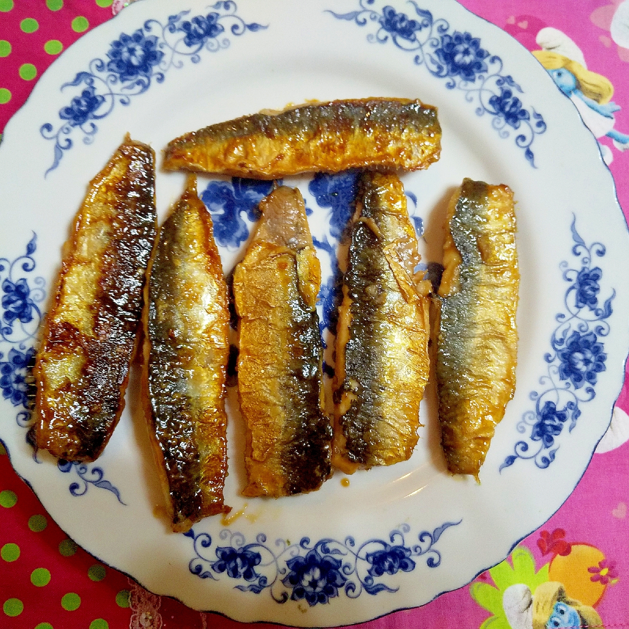 イワシの蒲焼き