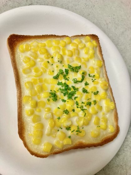 Guuママちゃん今日もお疲れ様♪朝ごはんにいただきました！すごくとろりとしてて何て美味しいんでしょう！素敵レシピに感動☆裏庭は狭いよ〜（笑）豪邸とはほど遠い‥