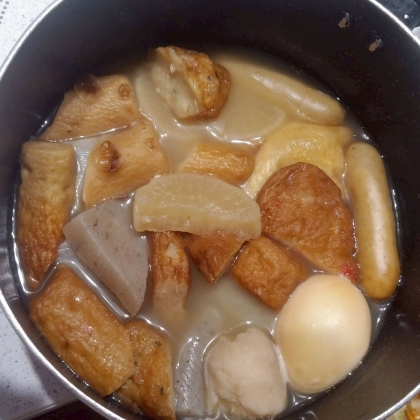 簡単つゆで☆我が家のおでん