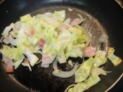 キャベツとベーコン塩昆布の炒めそうめん レシピ 作り方 By Mint74 楽天レシピ