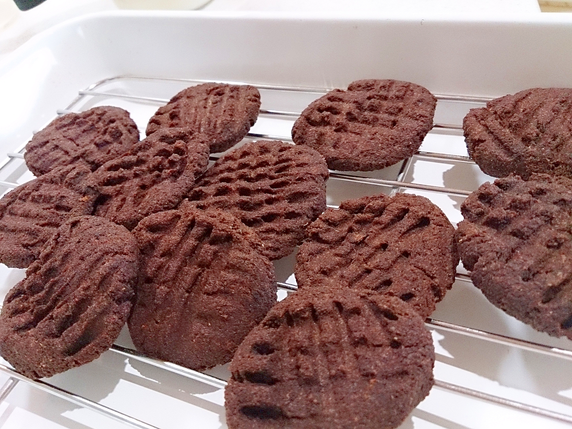 糖質制限 卯の花 ノンフラワーなココアクッキー レシピ 作り方 By ラムちゃん1224 楽天レシピ