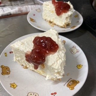 レアチーズケーキ