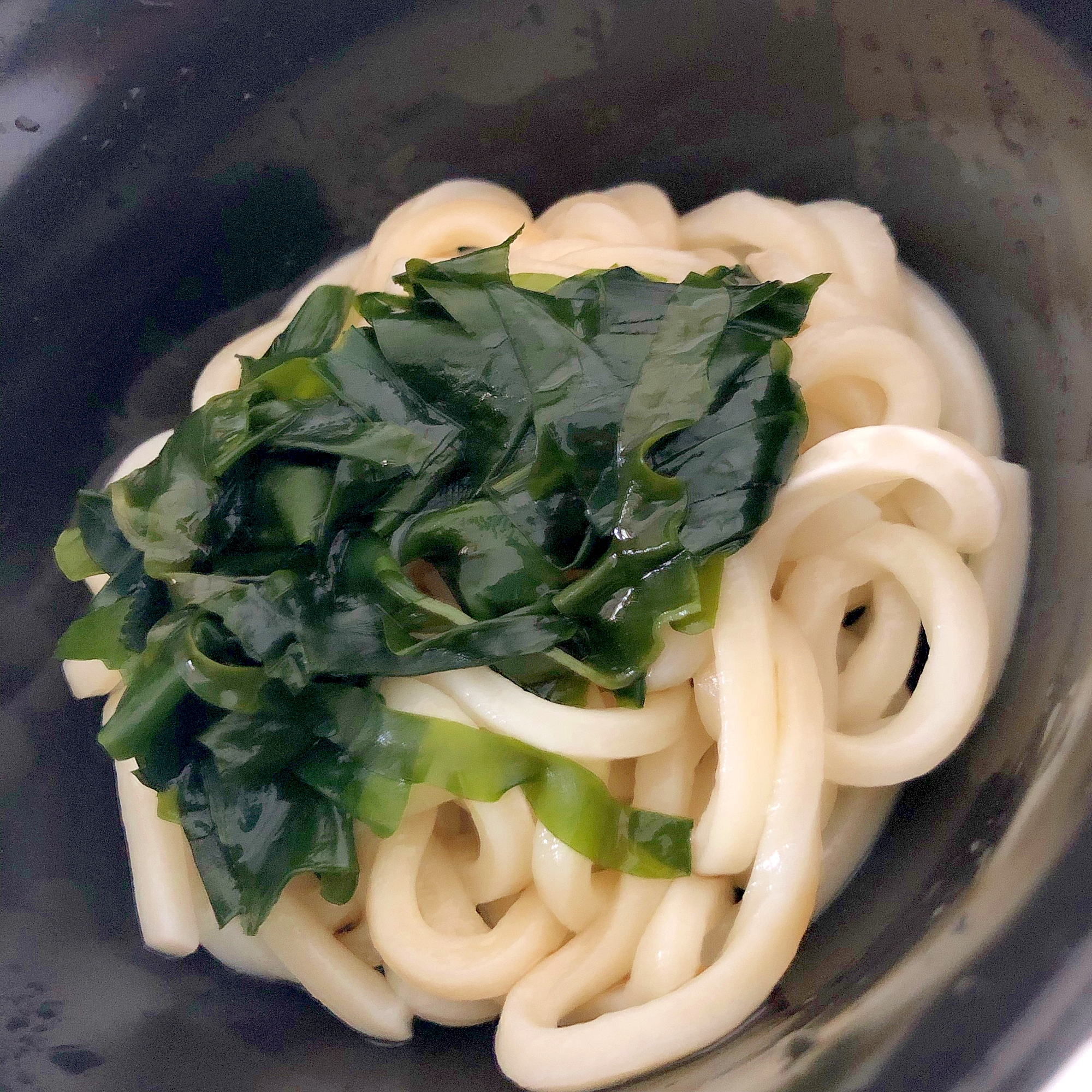 わかめの冷やしうどん