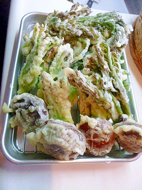 天ぷら粉使用で簡単に タラの芽の天ぷら レシピ 作り方 By さとママ3645 楽天レシピ