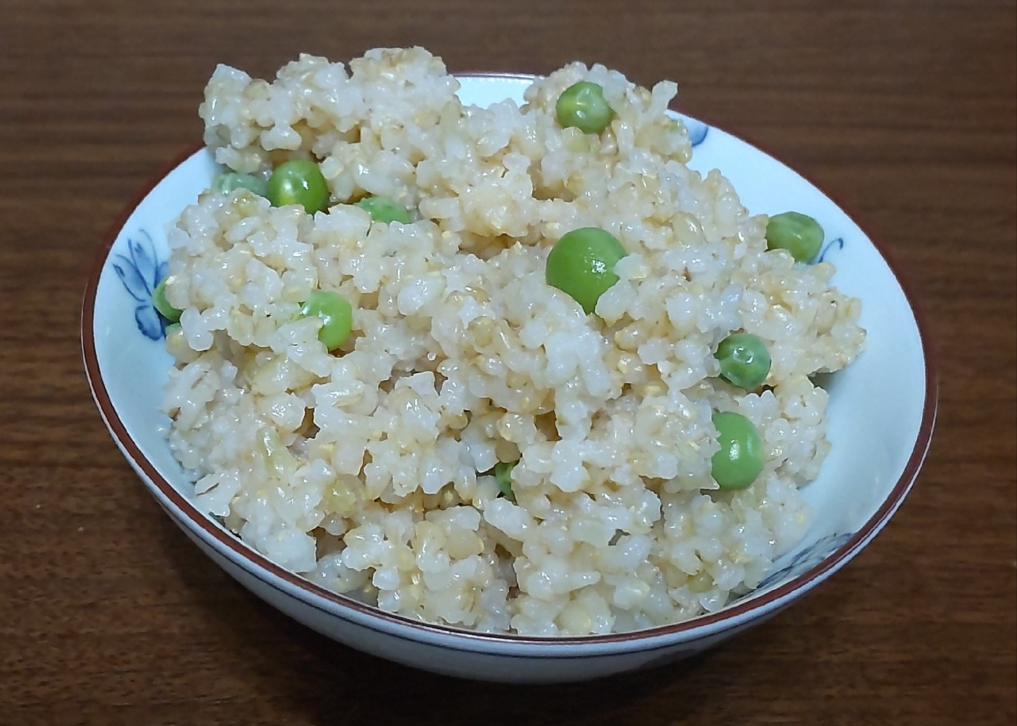 ヘルシー！玄米で豆ごはん｡◕‿◕｡