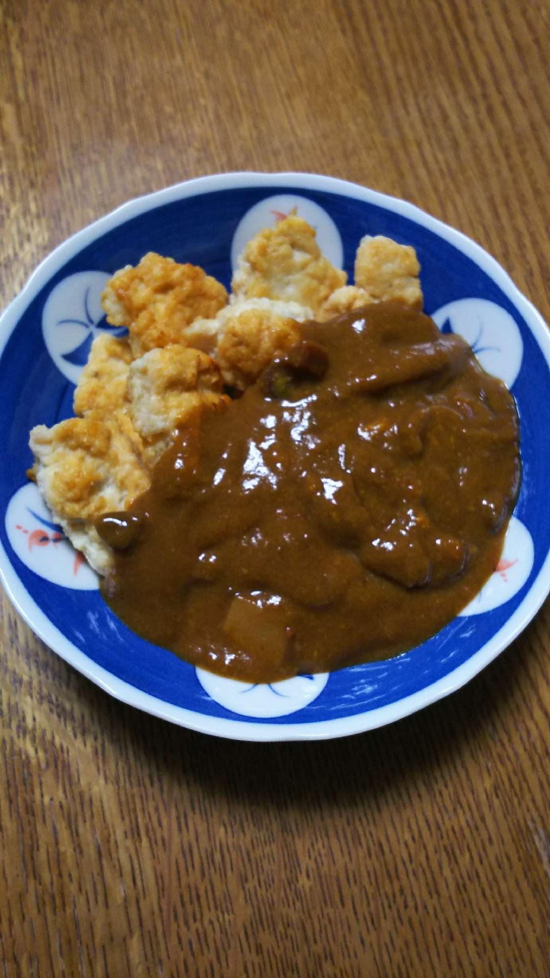 チキンナゲットカレーライス