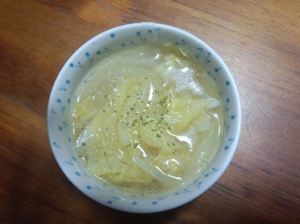 ツナと白菜のスープ