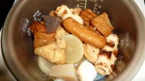 炊飯器シリーズ第5弾！(◎_◎;)「楽々おでん」