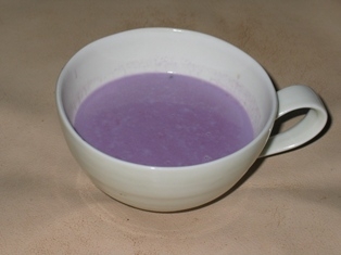 紫さつま芋のあまーいポタージュ