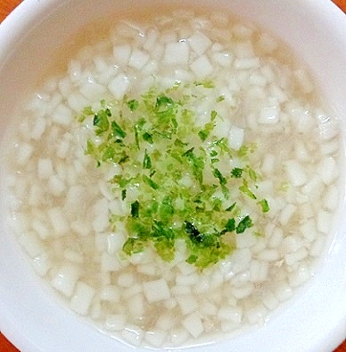 離乳食中期 里芋 玉ねぎ 青海苔入りうどん レシピ 作り方 By J Mammy 楽天レシピ