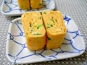 ニラの卵焼き