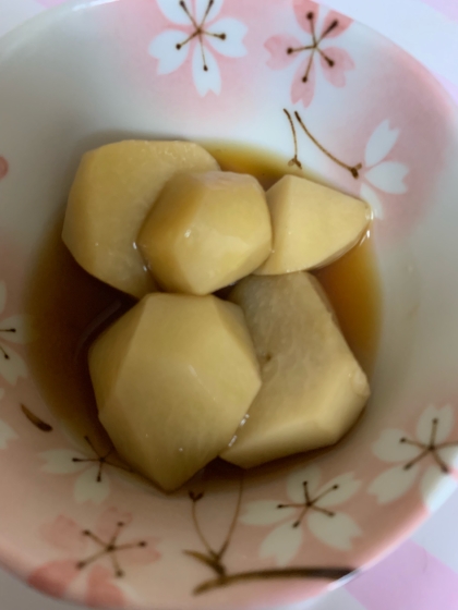 蒲焼きのタレで里芋の煮物