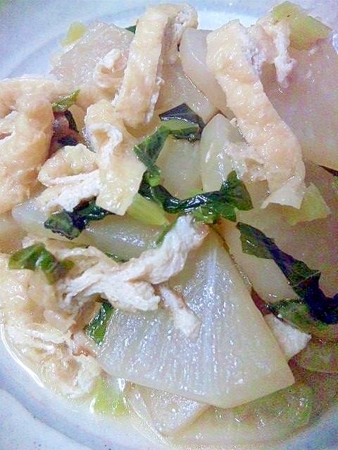 大根と油あげの含め煮