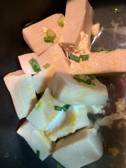 栄養満点☆高野豆腐の卵とじ