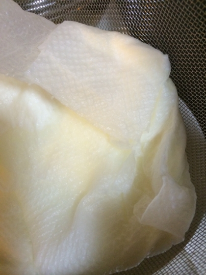クリームチーズもどきな水切りヨーグルト