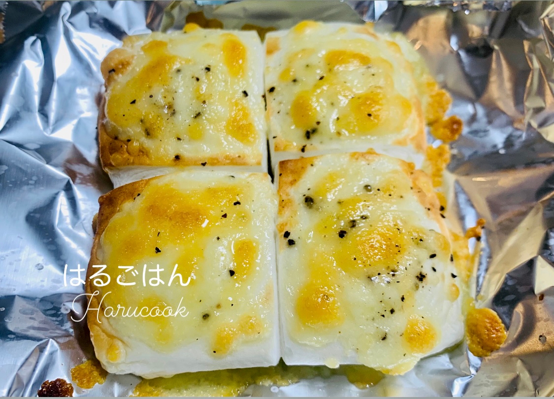 はんぺんの塩チーズ焼き