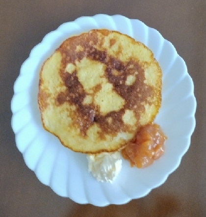 使い切れないパン粉で！やわらかしっとりパンケーキ