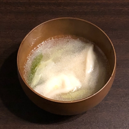 水餃子　チョレギ風味