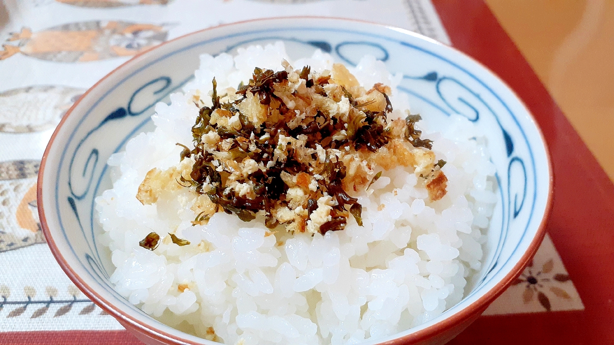 ご飯のお供‼️しその実塩漬けにきつねそぼろ‼️