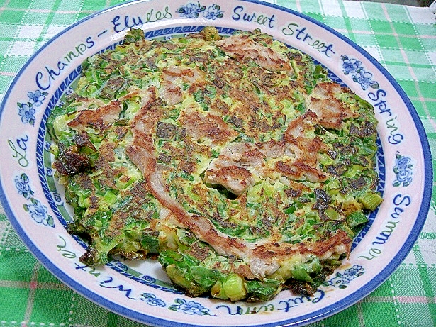 大阪人が作る ねぎ焼き