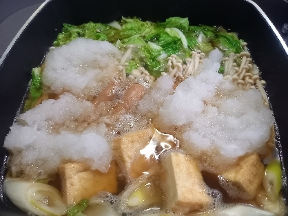 具材はレシピと少々違っています_(._.)_生姜の風味が効いた、あっさりとしたスープが美味しかったです。ポカポカ温まりました。ありがとうございました。