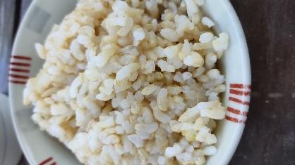 食べやすくて美味しい玄米ご飯が炊けました！！