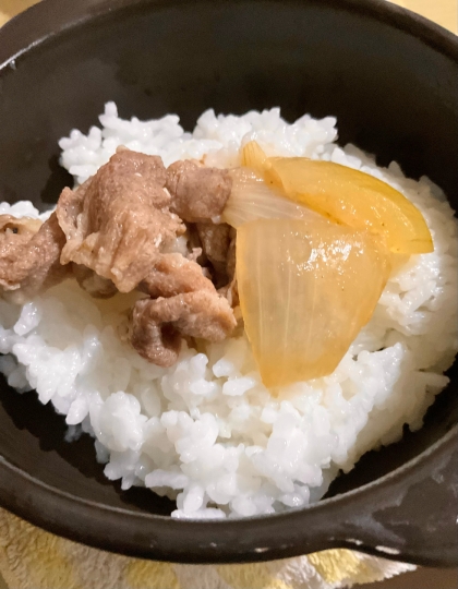 豚肉の生姜焼き丼