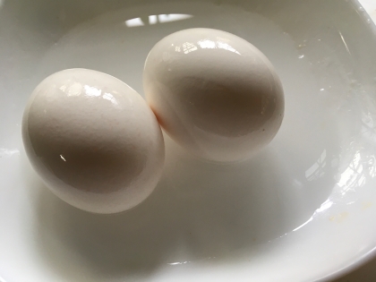 簡単ゆで卵の作り方〜