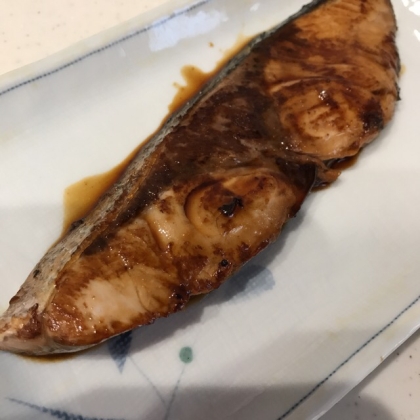 ぶりの照り焼き