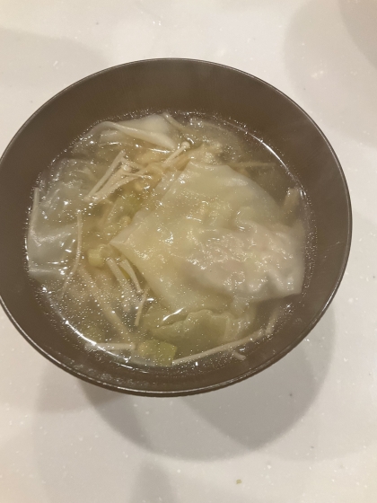 お家で簡単☆ワンタンスープ