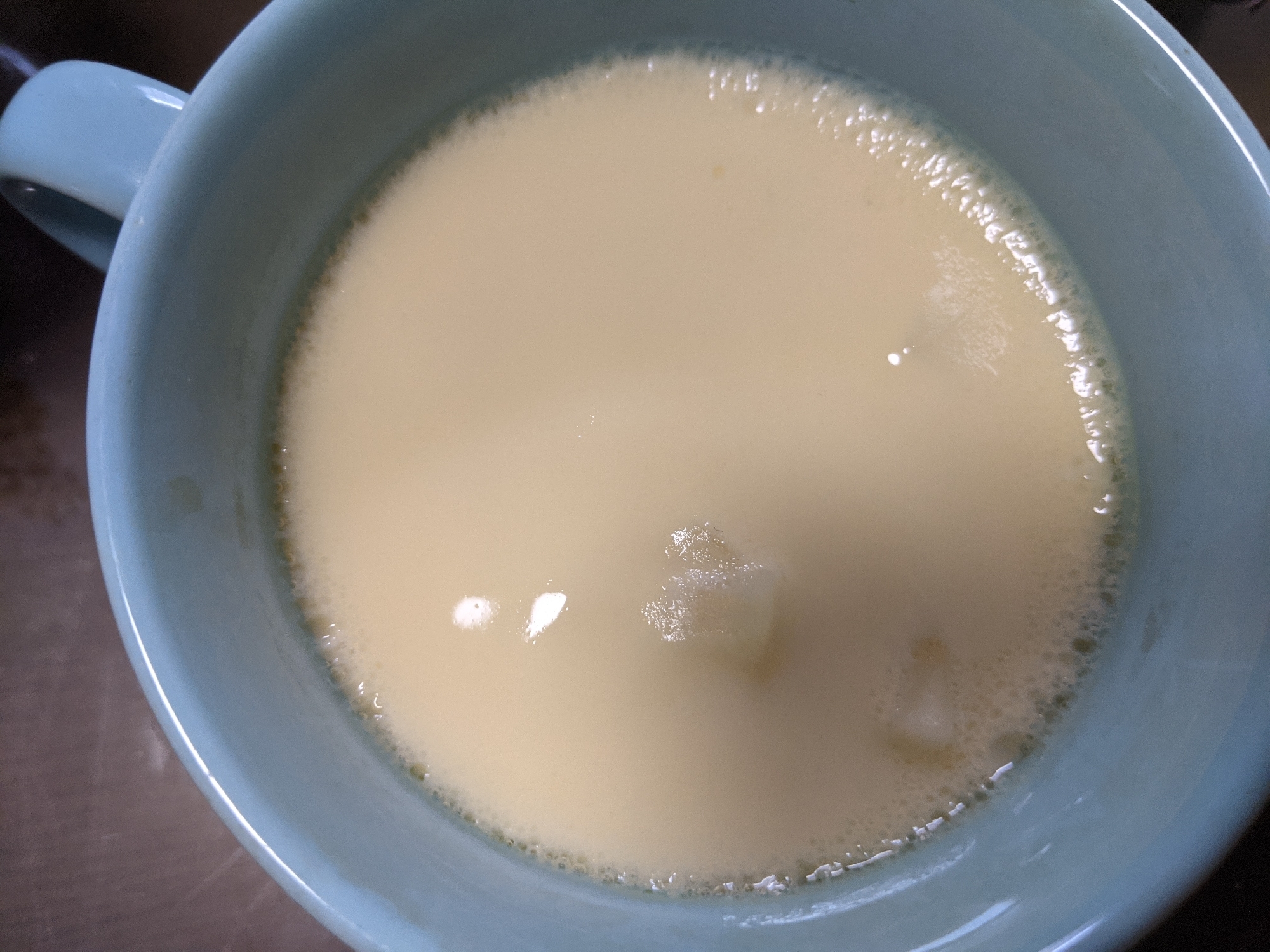 うどんと豆腐の茶碗蒸し