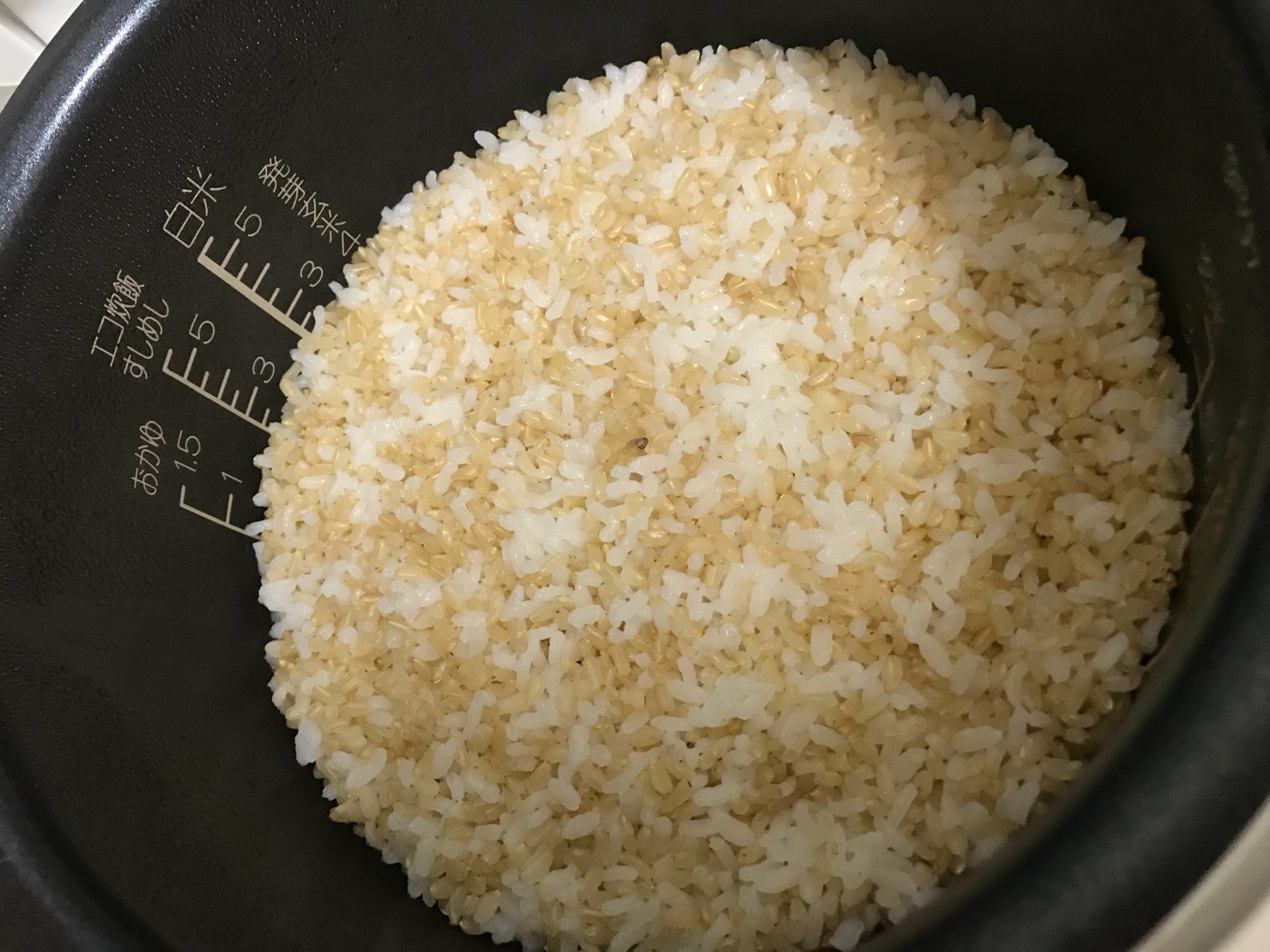 ハーフ&ハーフ 玄米ご飯