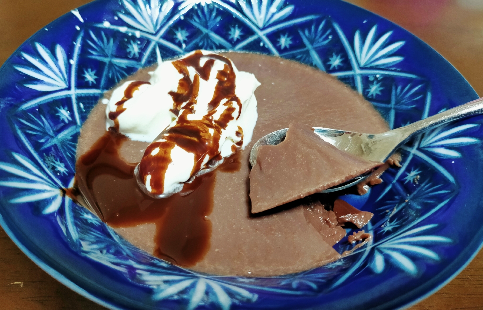 材料3つで簡単!ココアプリン