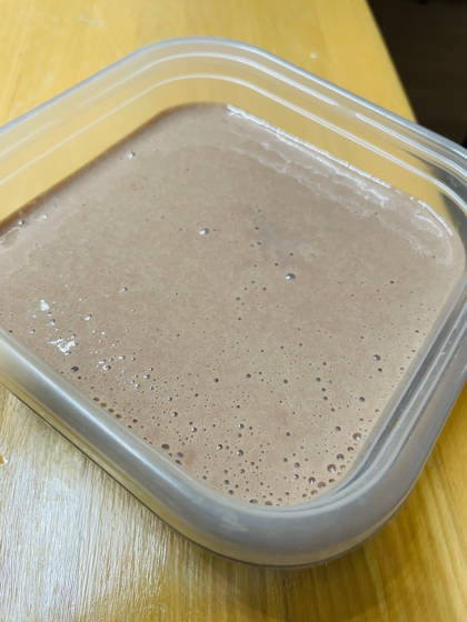 簡単3分☆豆腐で滑らかほっぺ落ちるチョコクリーム