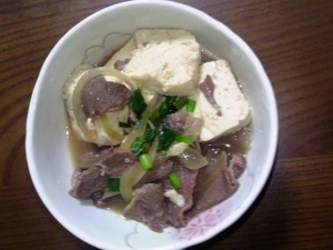 簡単！家庭の味☆牛肉豆腐