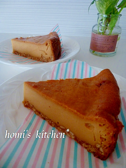 キャラメル ベイクドチーズケーキ レシピ 作り方 By ほぉみぃ 楽天レシピ キャラメル ベイクドチーズケーキ レシピ 作り方 By ほぉみぃ 楽天レシピ