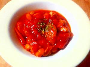 大豆のトマト煮