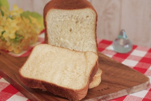 道産小麦粉「ユメミルうさぎ」のミルクハース風食パン