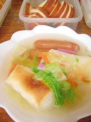 意外や意外！結構合います☆洋風お雑煮