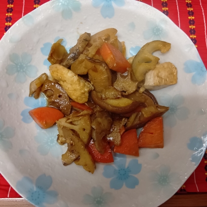 ⑅୨୧:・ﾟ筑前煮　ﾟ・:⑅୨୧