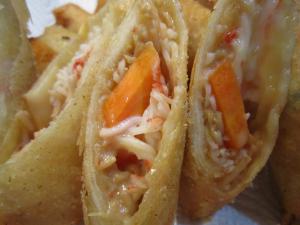 味付けはなめたけだけ!なめたけチーズ春巻き