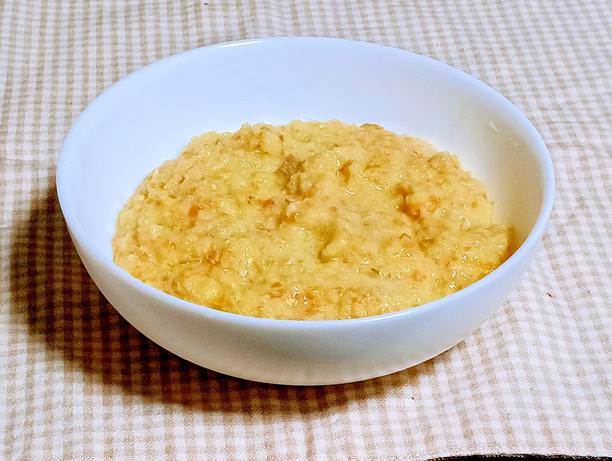 りんごとにんじんのツナコーンクリームスープ