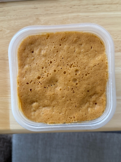 甘いものが食べたい！でも買い置きがない！で、米粉で検索したら家にある材料でできました。しかもふっわふわですごーくおいしかったです！しょっちゅう作ってしまいそう！