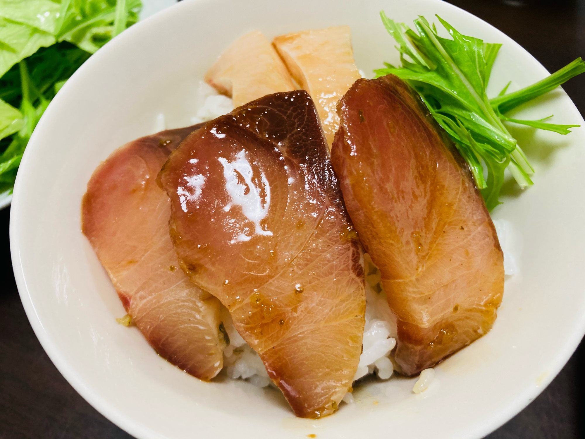 柚子胡椒でさっぱり ぶりの漬け丼 レシピ 作り方 By ちきっとモンスター 楽天レシピ