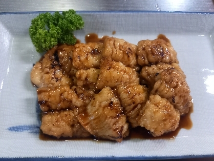 蒲焼き風の鱧も美味しかったです。クッキングシートを使うことで、焦げ付かずに良かったです。ありがとうございました。