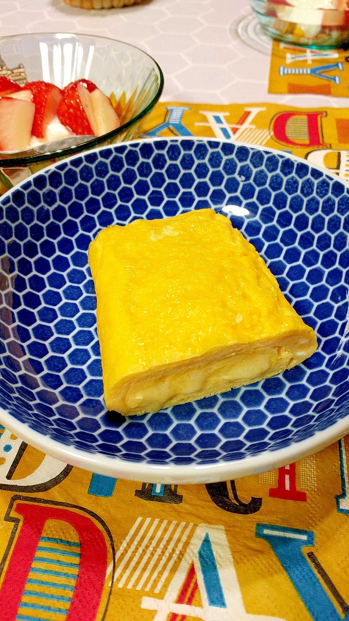 チーズ出汁巻玉子