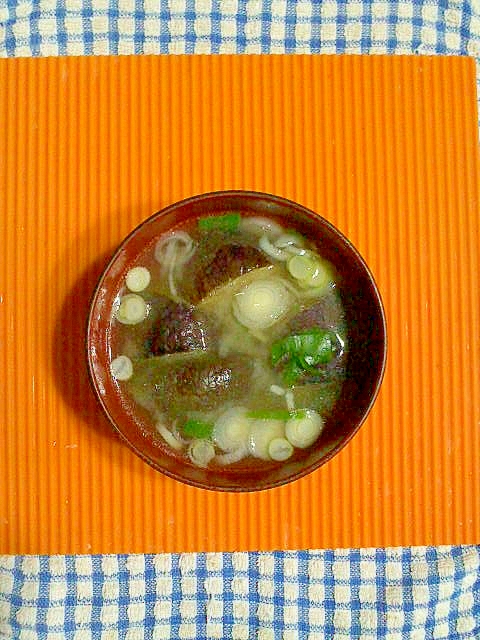 なすの味噌汁