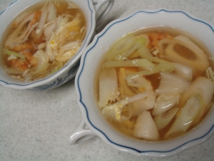 1週間前に作ったんですが、写真をなくして(^_^;)
今日はニラの代わりに白葱を入れました♥
美味しくごち様です！